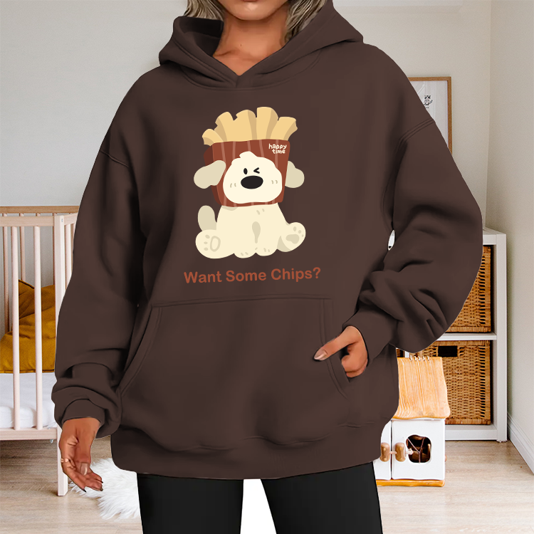 French Fries Puppy Creative Pattern T-Shirts, Hoodies, Sweatshirts