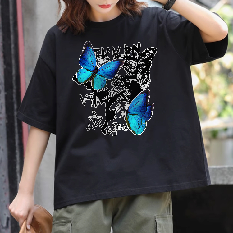 Butterfly Graffiti Print T-Shirts, Hoodies, Sweatshirts