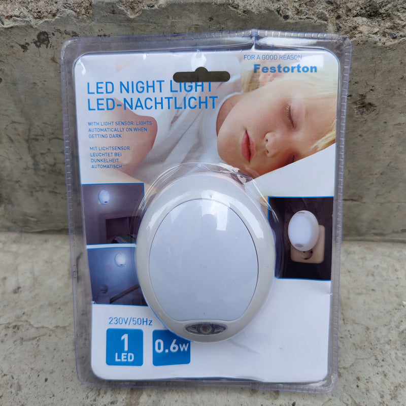 Festorton LED Night Light Plug in, Modern Night Lights Plug into Wall, Dusk to Dawn Sensor