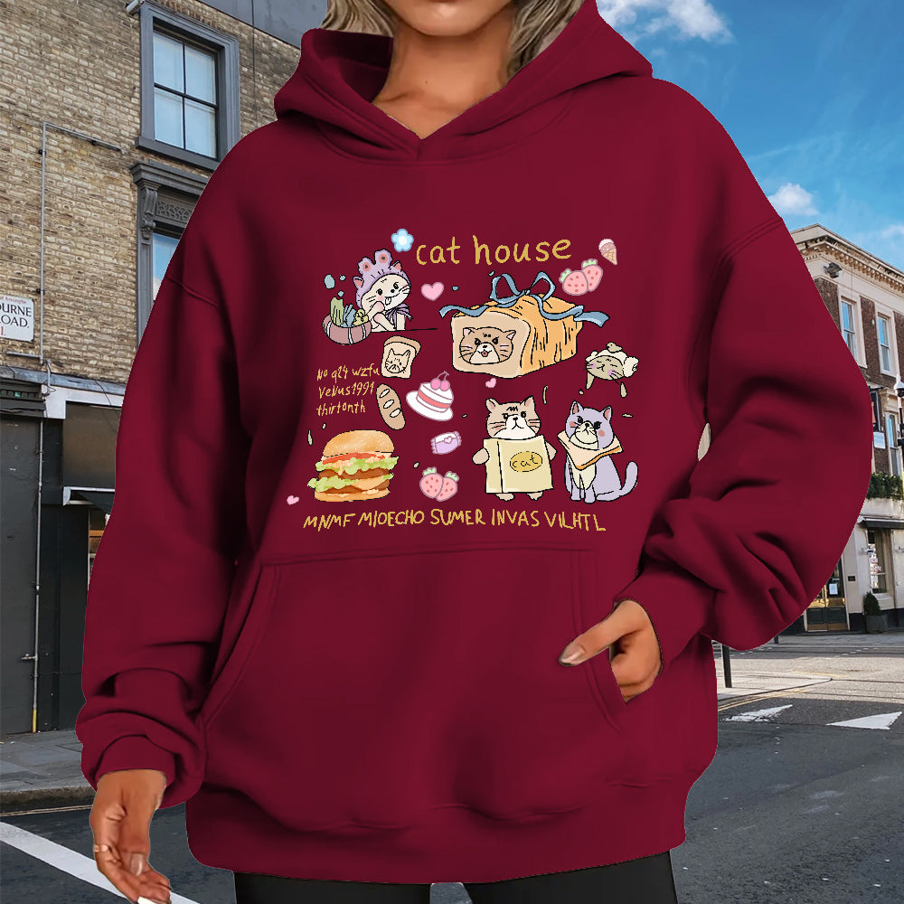 Illustration Graffiti Cute Kitten T-Shirts, Hoodies, Sweatshirts