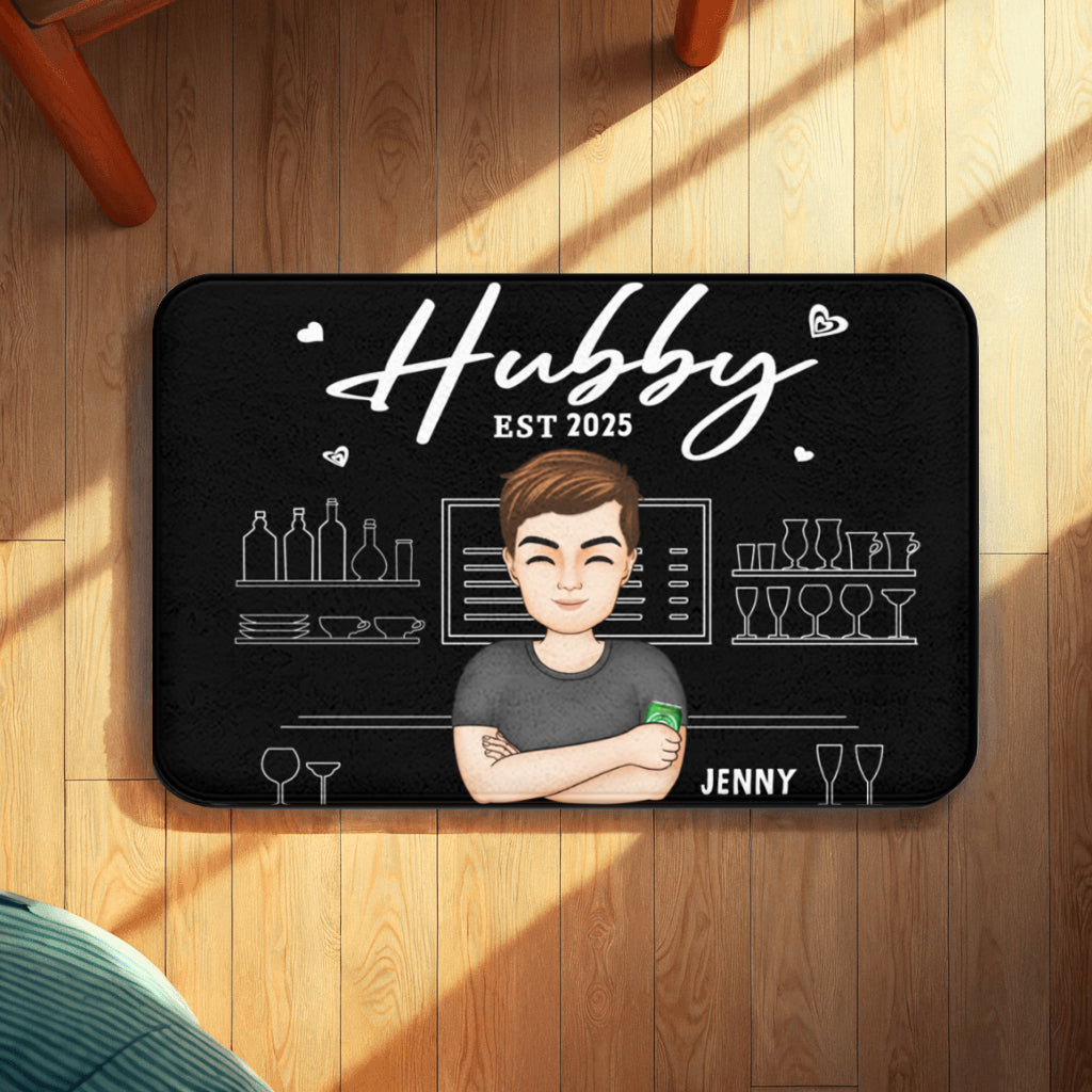 Husband Wife - Personalized Floormats