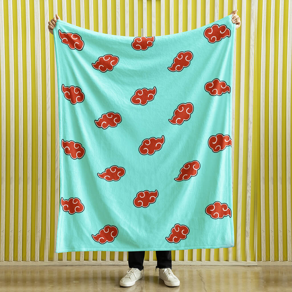 Creative cloud-shaped blanket is soft and comfortable