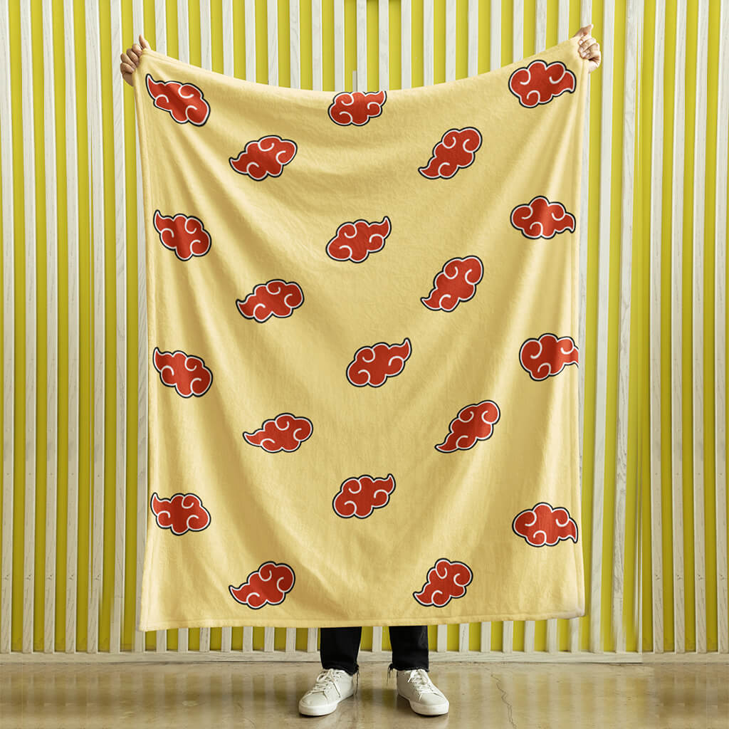 Creative cloud-shaped blanket is soft and comfortable