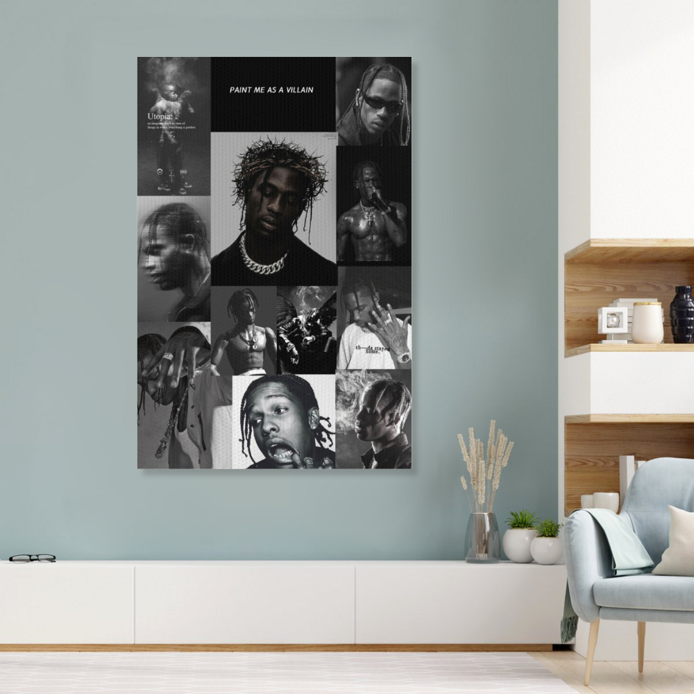 TS Album Poster Creative Pattern,Single  Frameless Canvas Painting.