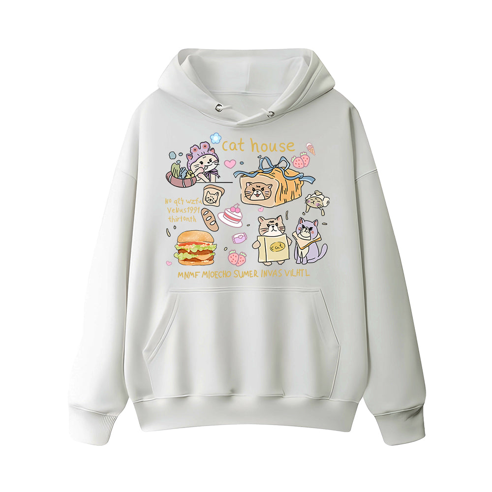 Illustration Graffiti Cute Kitten T-Shirts, Hoodies, Sweatshirts