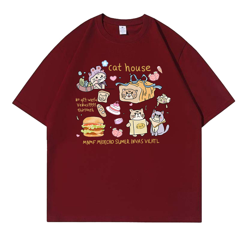 Illustration Graffiti Cute Kitten T-Shirts, Hoodies, Sweatshirts