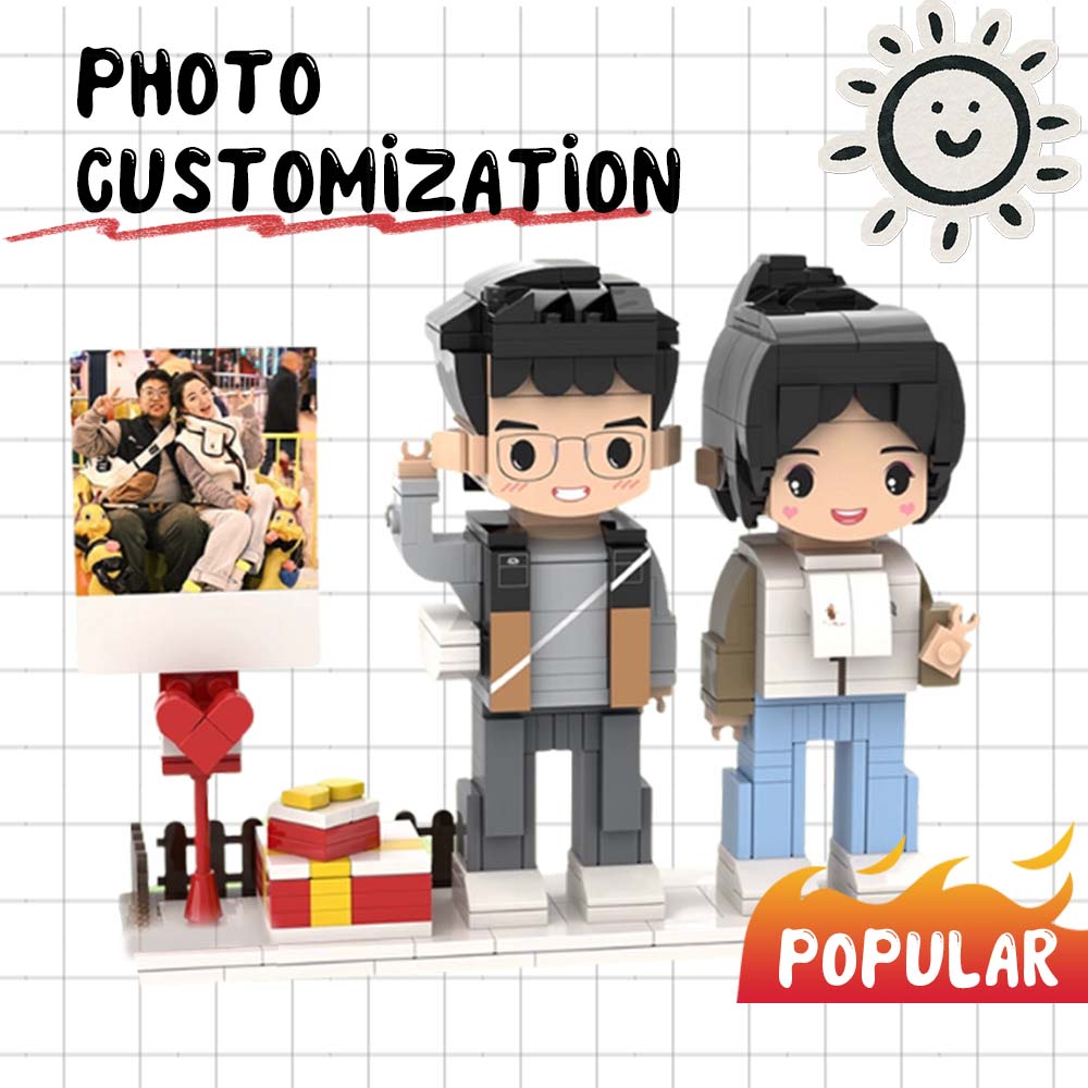 Customizable Fully Body Brick Me Figures With Photo