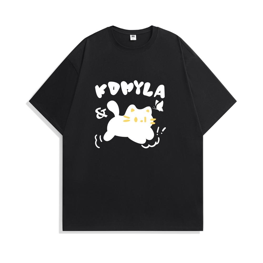 Cartoon Cat Creative Pattern T-Shirts, Hoodies, Sweatshirts