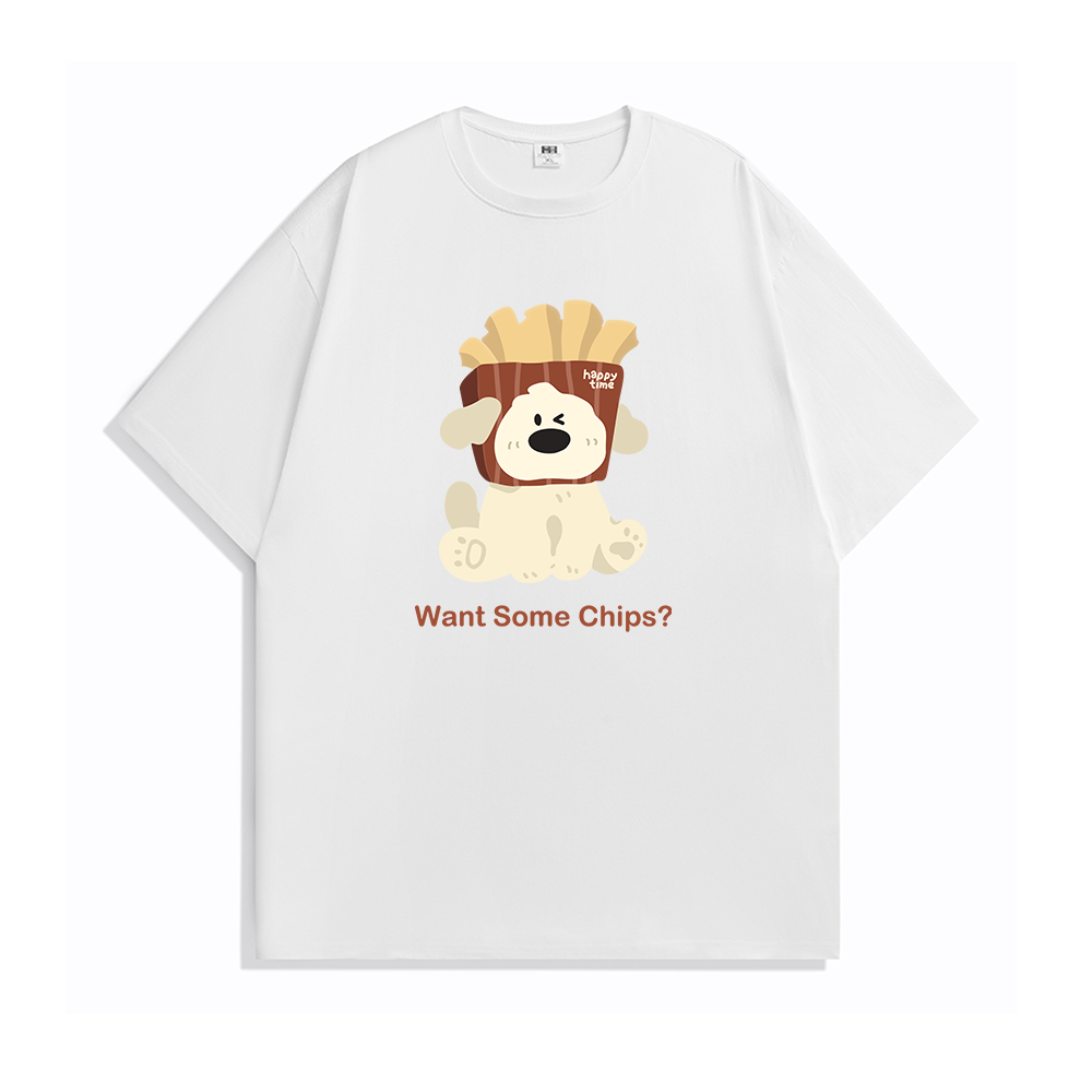 French Fries Puppy Creative Pattern T-Shirts, Hoodies, Sweatshirts