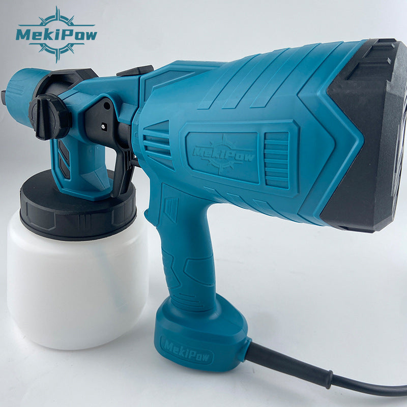 MekiPow Electric Paint Sprayer | 700W HVLP Spray Gun with Adjustable Nozzles | High-Power Home & DIY Paint Spraying Tool