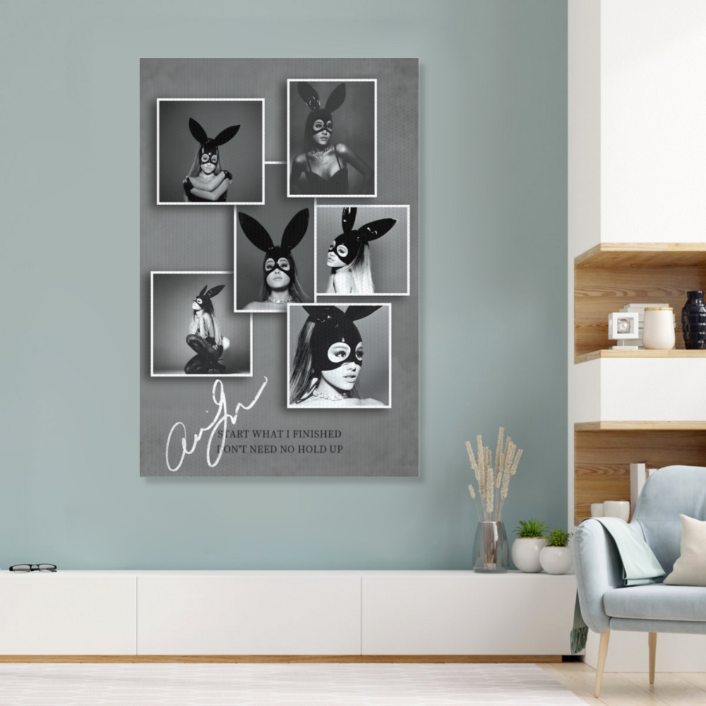 AG Album Poster Creative Pattern,Single  Frameless Canvas Painting