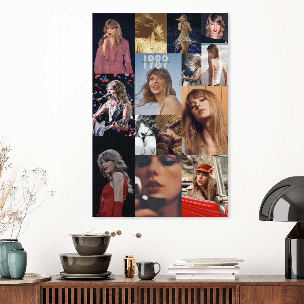 TS Album Poster Creative Pattern,Single  Frameless Canvas Painting.