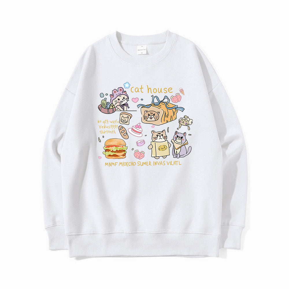 Illustration Graffiti Cute Kitten T-Shirts, Hoodies, Sweatshirts