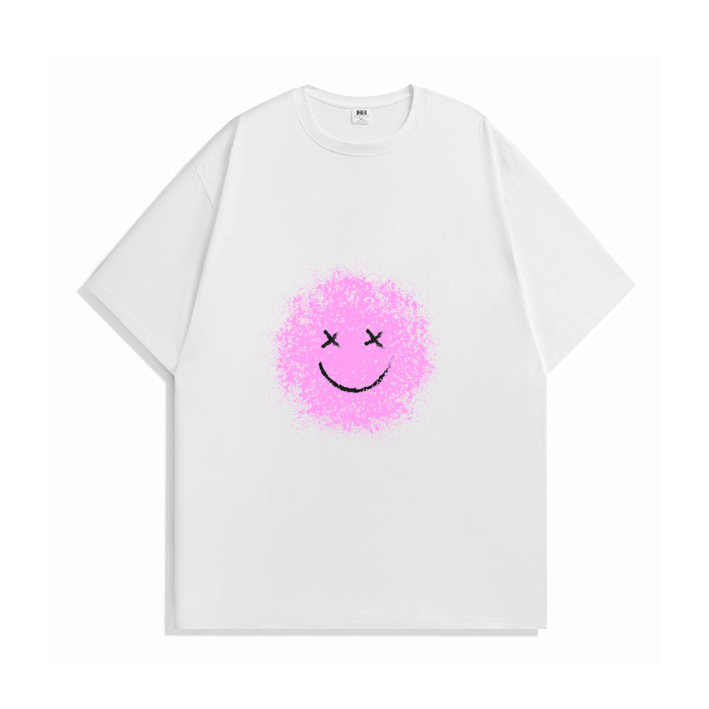 Creative Pink Smiley Face T-Shirts, Hoodies, Sweatshirts