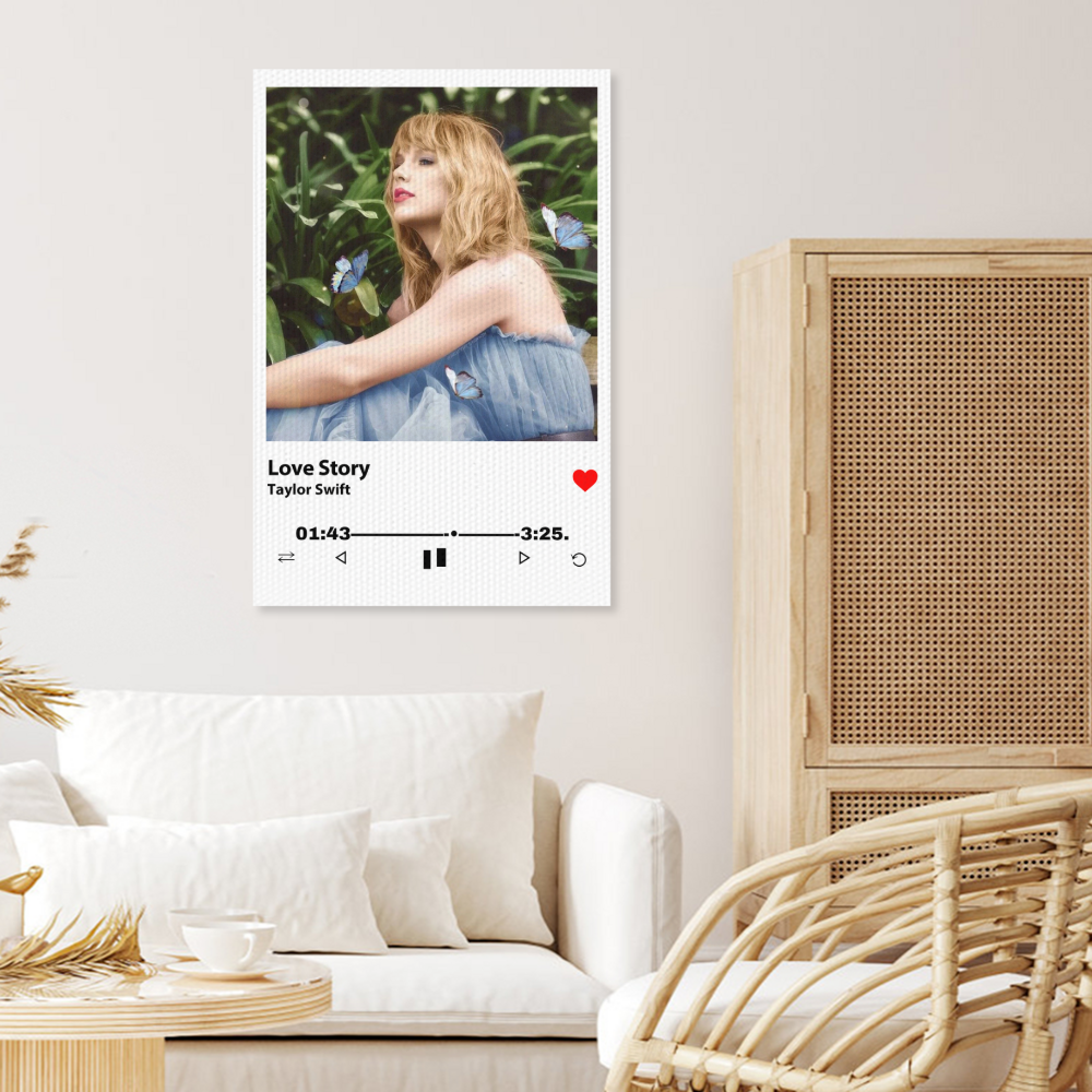 TS Album Poster Creative Pattern,Single  Frameless Canvas Painting.