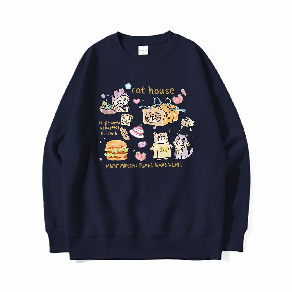 Illustration Graffiti Cute Kitten T-Shirts, Hoodies, Sweatshirts