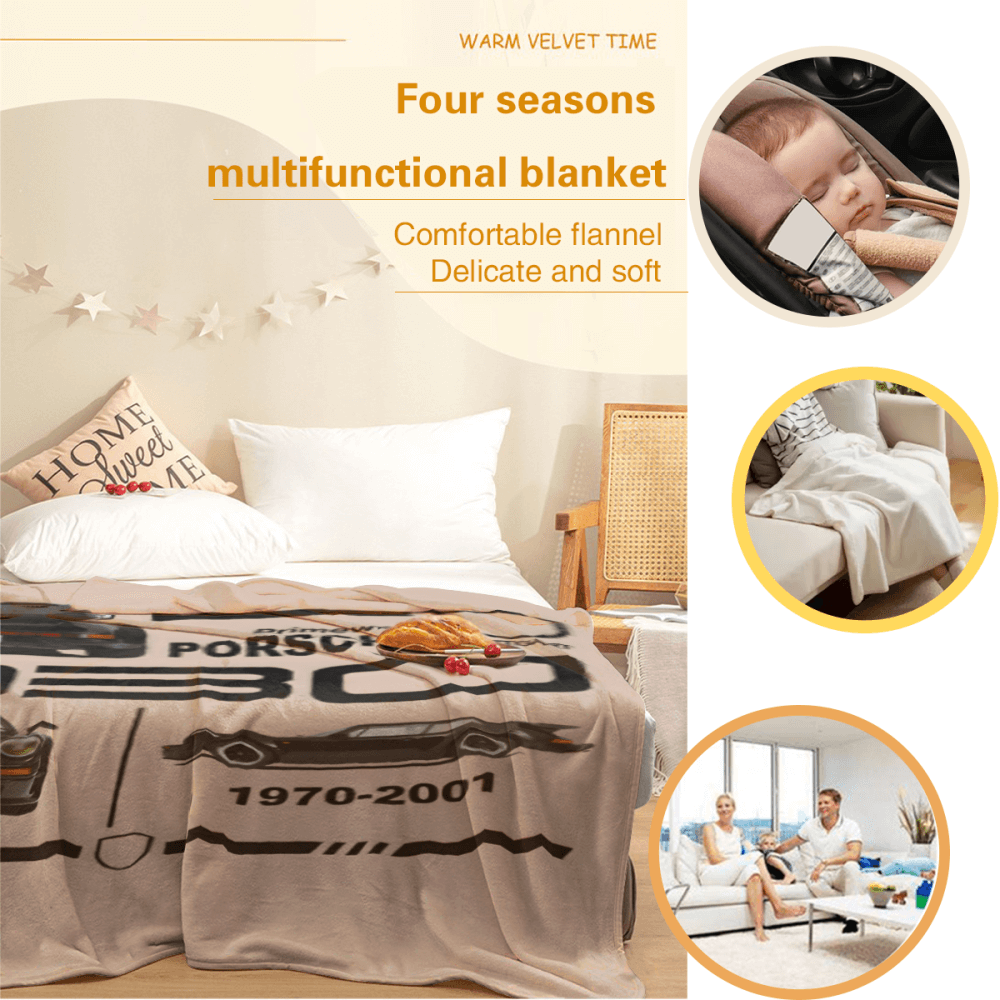 Creative Car Blanket, Soft And Comfortable