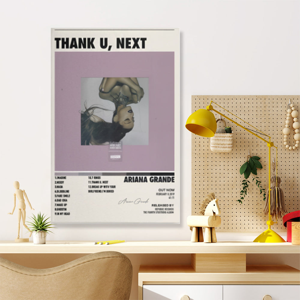 AG album cover  Design,Triple Frameless Canvas Painting