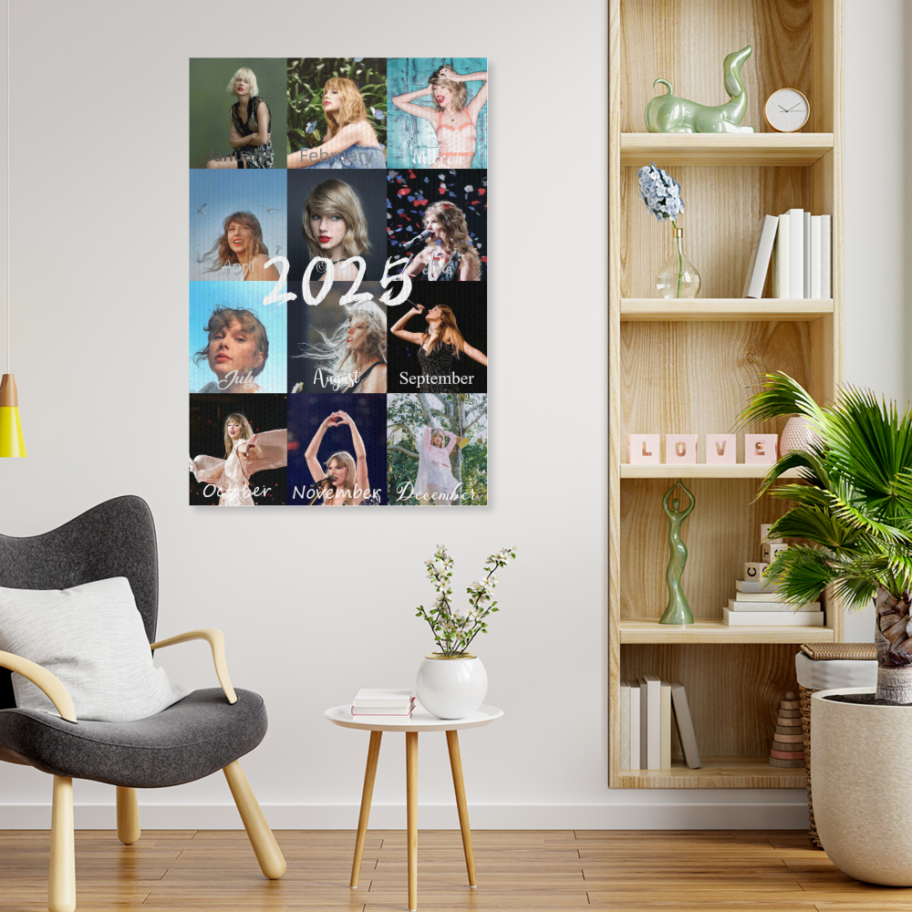 TS Album Poster Creative Pattern,Single  Frameless Canvas Painting.