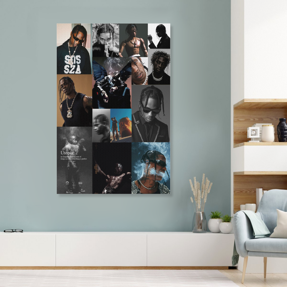 TS Album Poster Creative Pattern,Single  Frameless Canvas Painting.