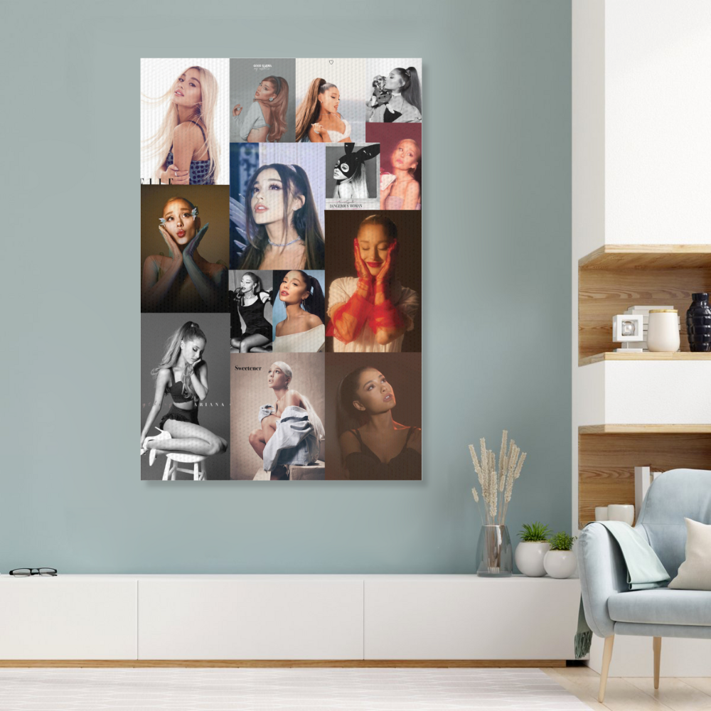 AG Album Poster Creative Pattern,Single  Frameless Canvas Painting