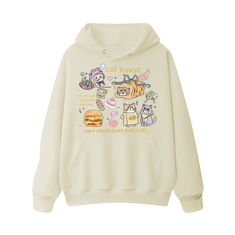 Illustration Graffiti Cute Kitten T-Shirts, Hoodies, Sweatshirts