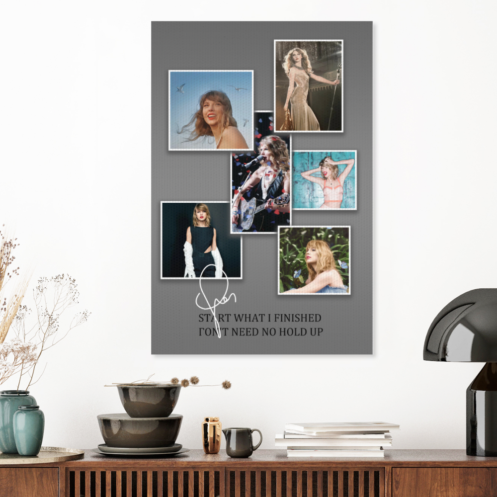 TS Album Poster Creative Pattern,Single  Frameless Canvas Painting.