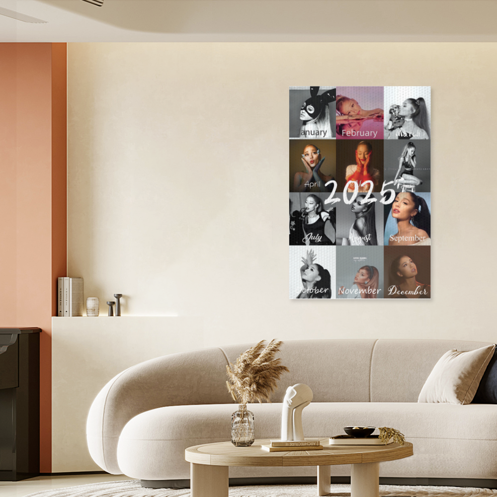 AG Album Poster Creative Pattern,Single  Frameless Canvas Painting