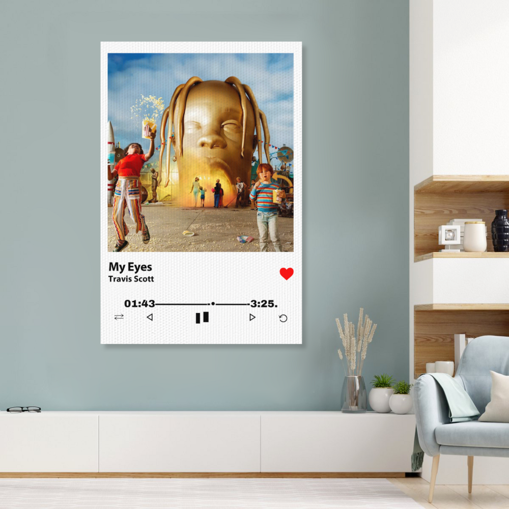 TS Album Poster Creative Pattern,Single  Frameless Canvas Painting.