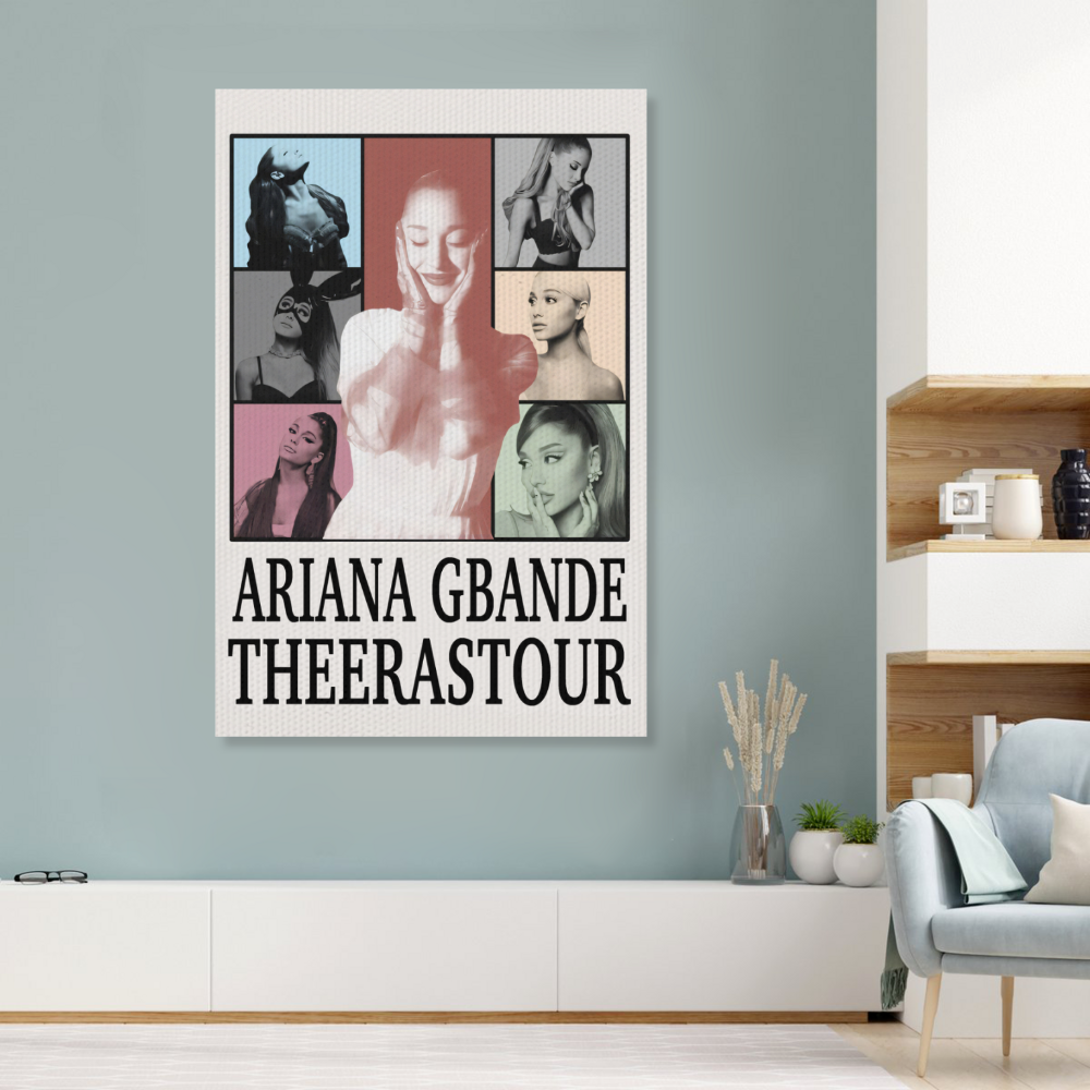 AG Album Poster Creative Pattern,Single  Frameless Canvas Painting