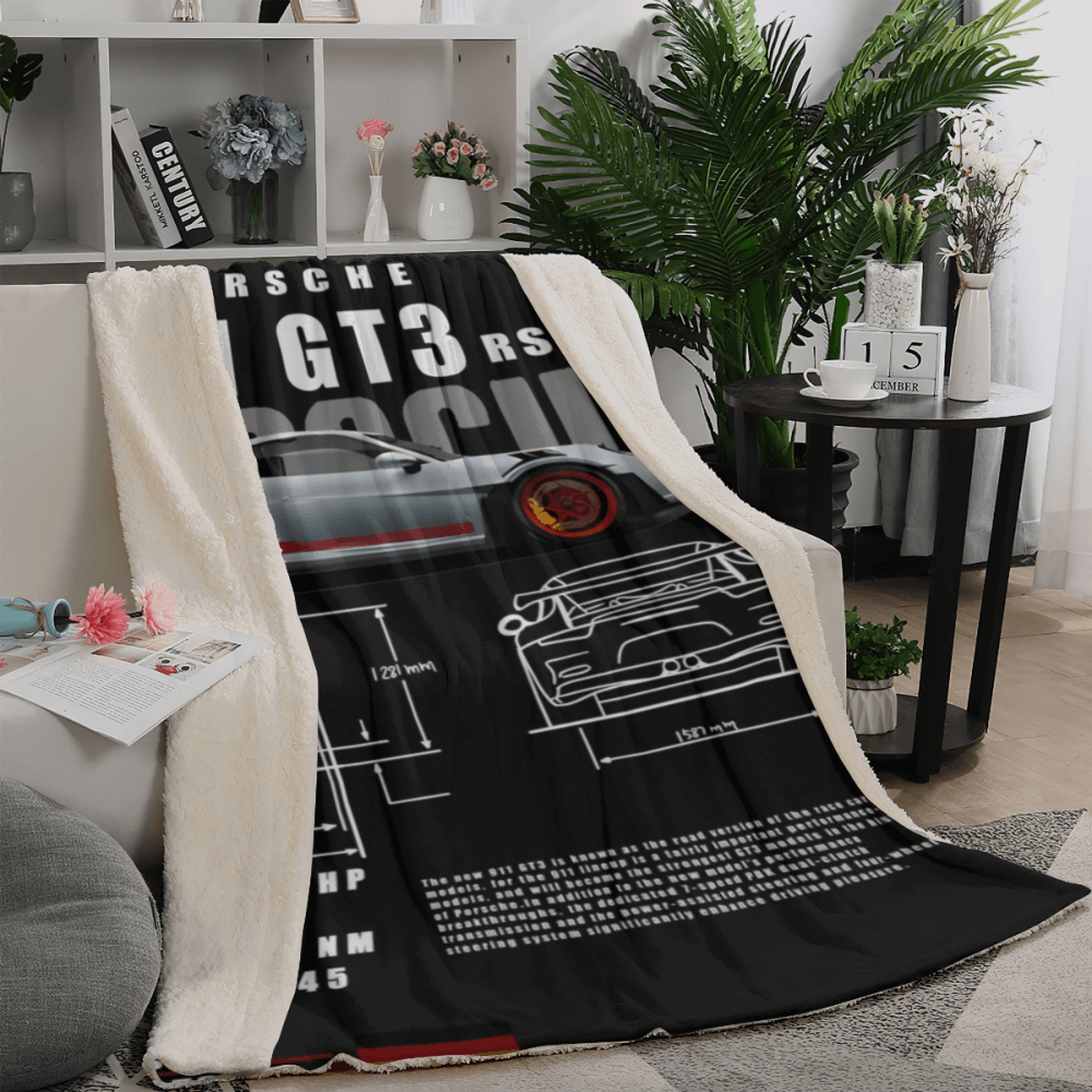Car Model Pattern, The Blanket Is Soft And Comfortable