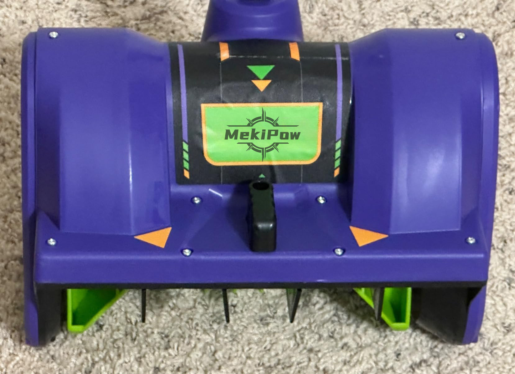 MekiPow Cordless Snow Shovel, 20V 12-Inch Battery Powered Snow Thrower