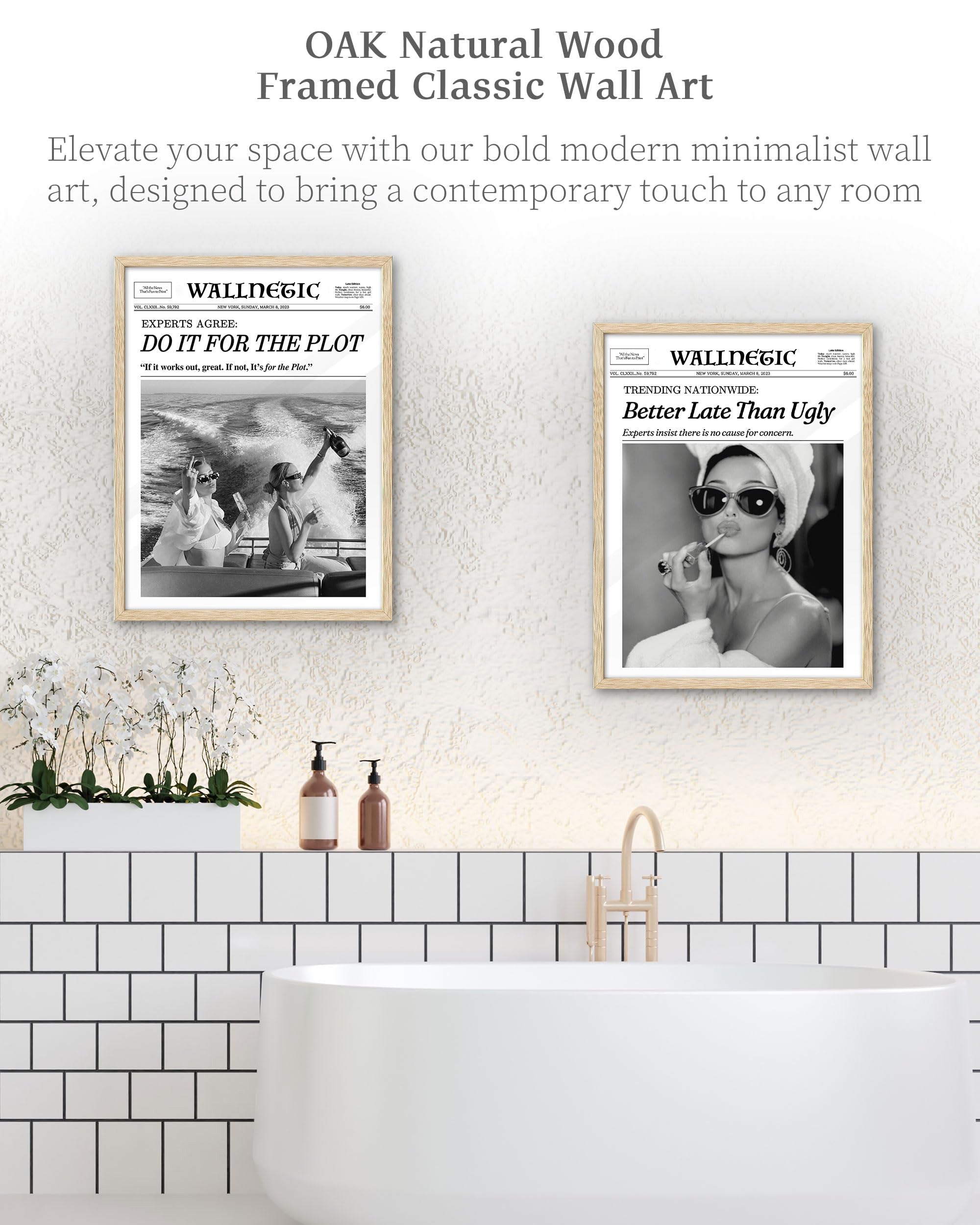 Wallnetic Abstract Colorful Wall Art Painting Canvas Art Wall Decor