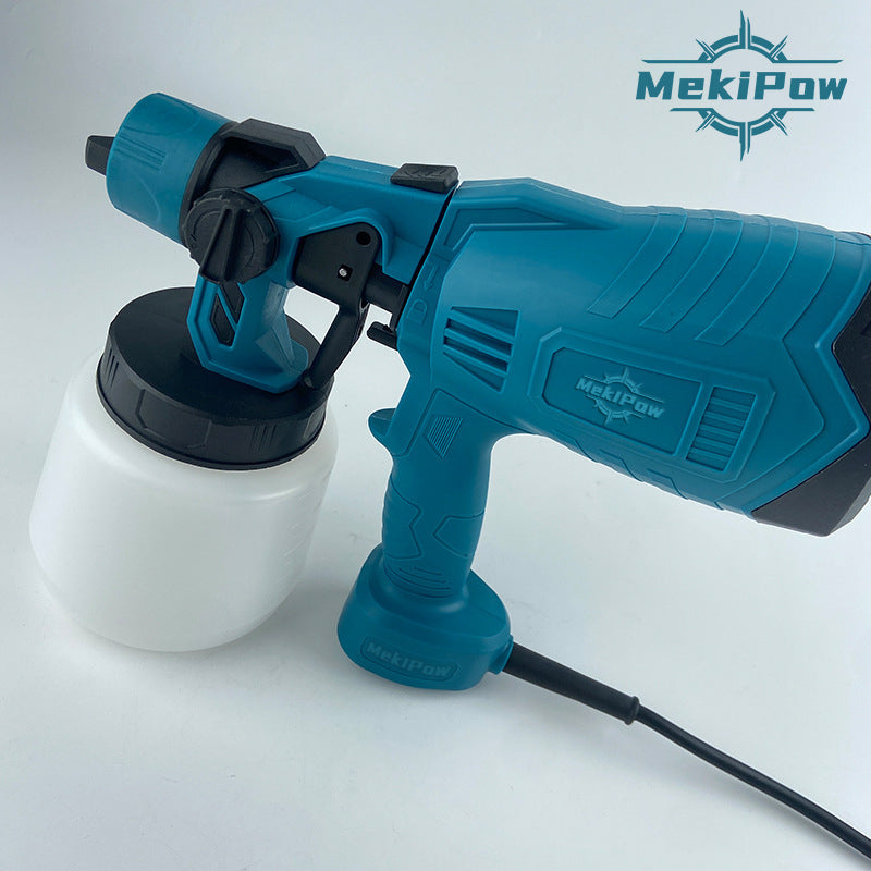 MekiPow Electric Paint Sprayer | 700W HVLP Spray Gun with Adjustable Nozzles | High-Power Home & DIY Paint Spraying Tool