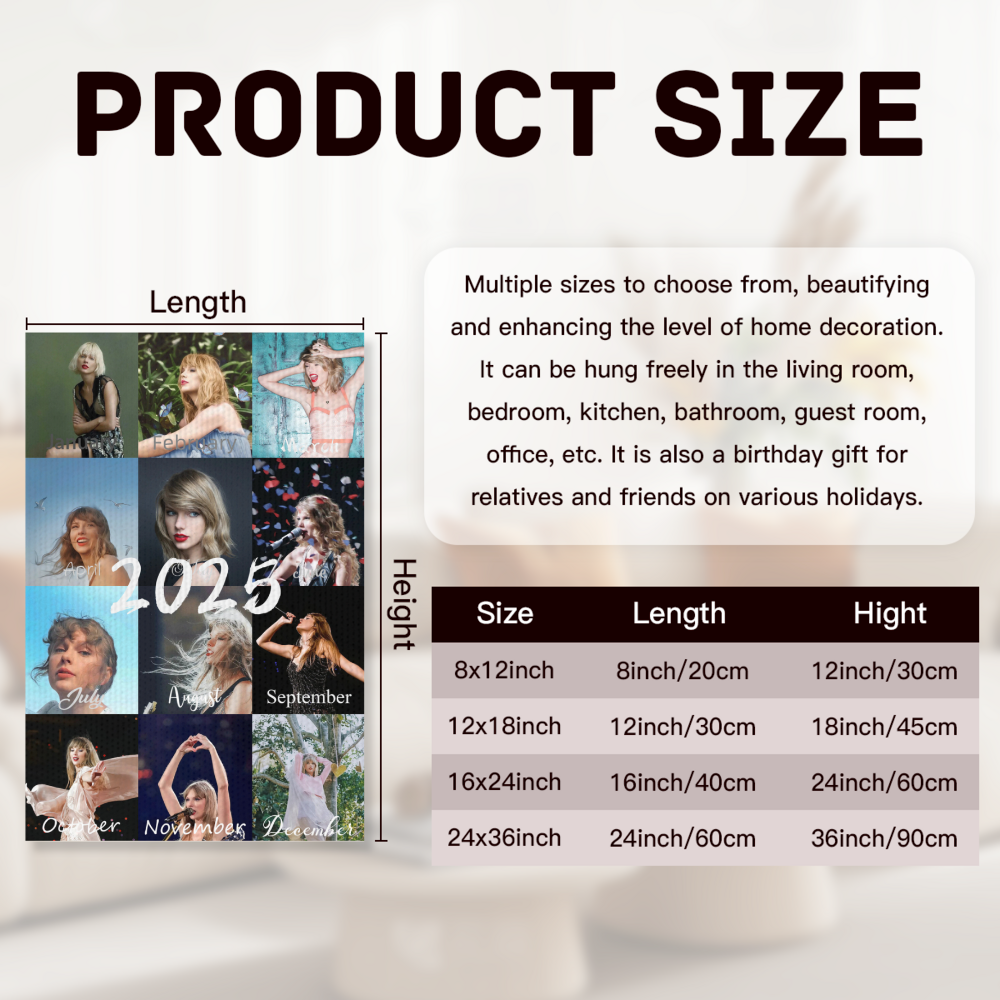 TS Album Poster Creative Pattern,Single  Frameless Canvas Painting.