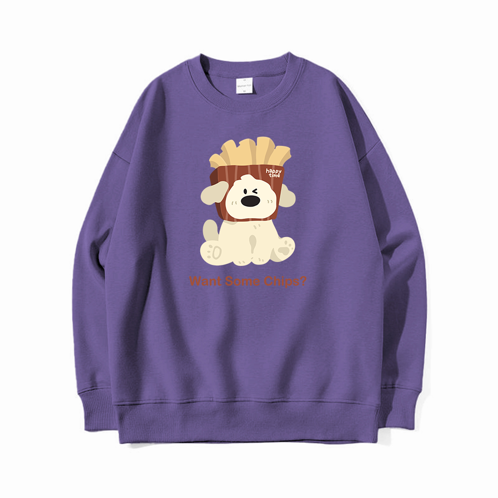 French Fries Puppy Creative Pattern T-Shirts, Hoodies, Sweatshirts