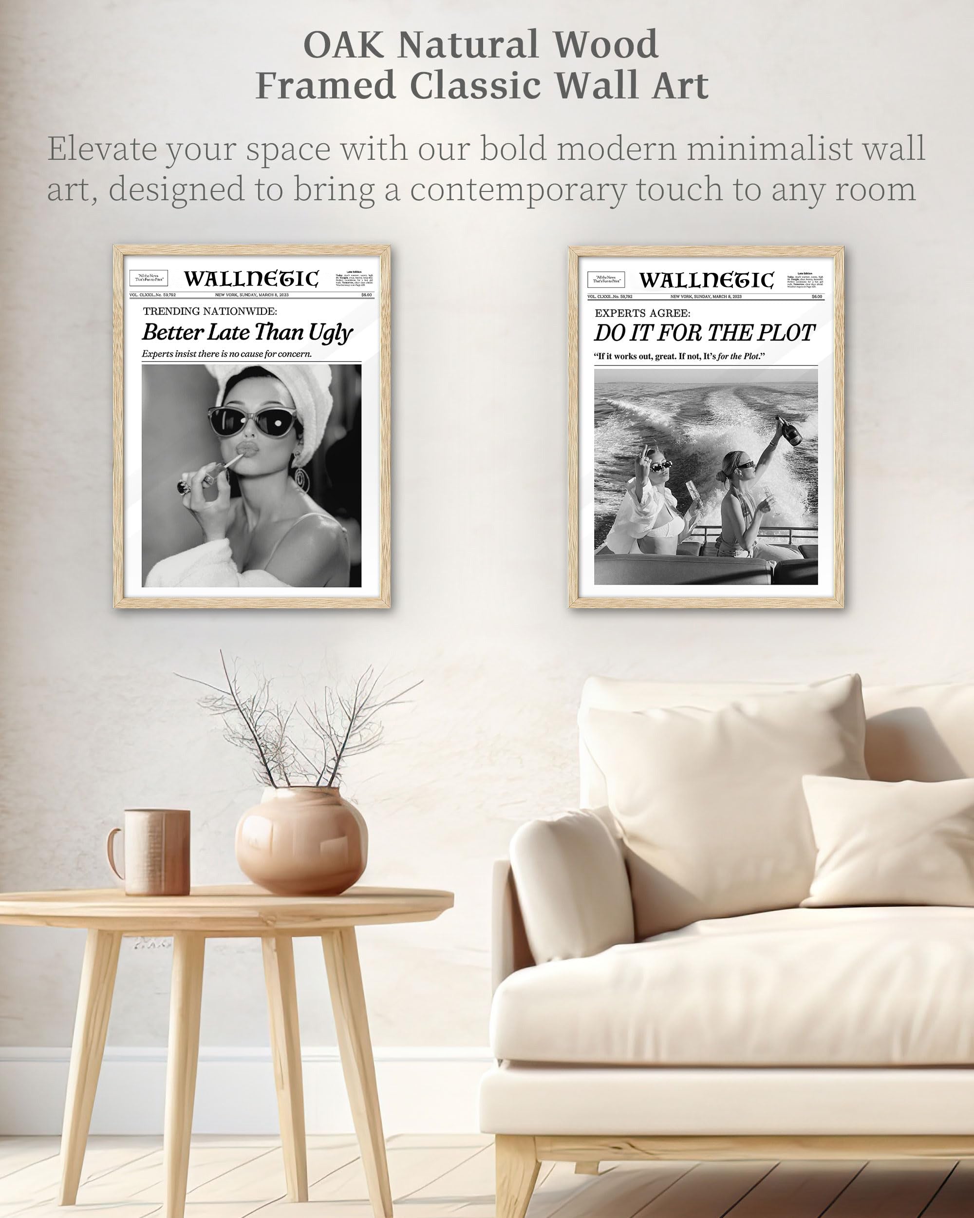 Wallnetic Abstract Colorful Wall Art Painting Canvas Art Wall Decor