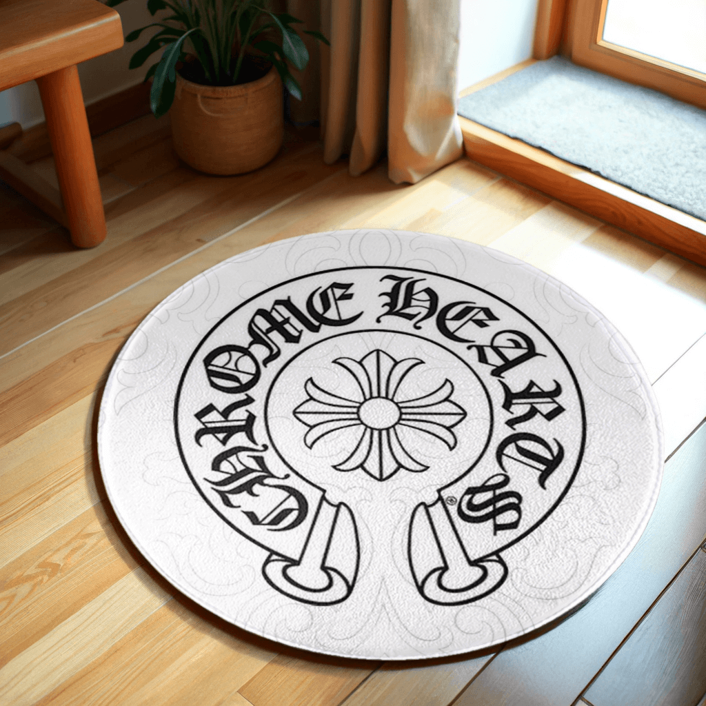 Crosby Creative Round Non-slip Soft and Comfortable Floormat