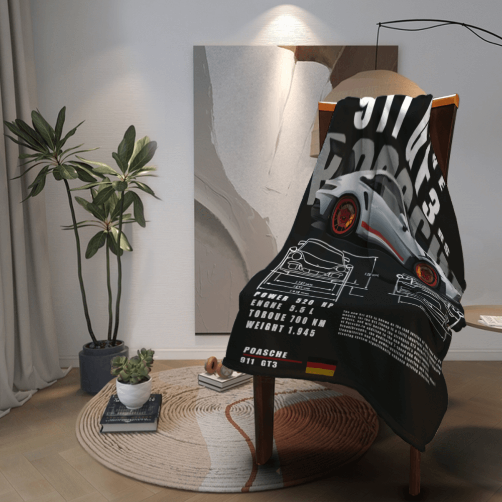 Car Model Pattern, The Blanket Is Soft And Comfortable