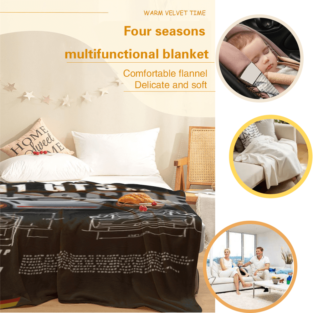 Car Model Pattern, The Blanket Is Soft And Comfortable