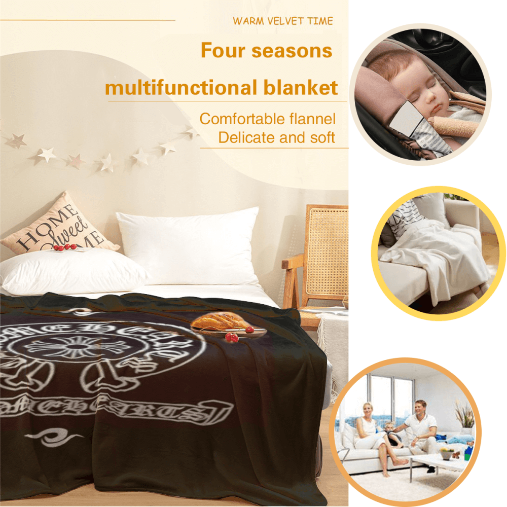 Trend Creative Pattern, Blanket, Soft And Comfortable