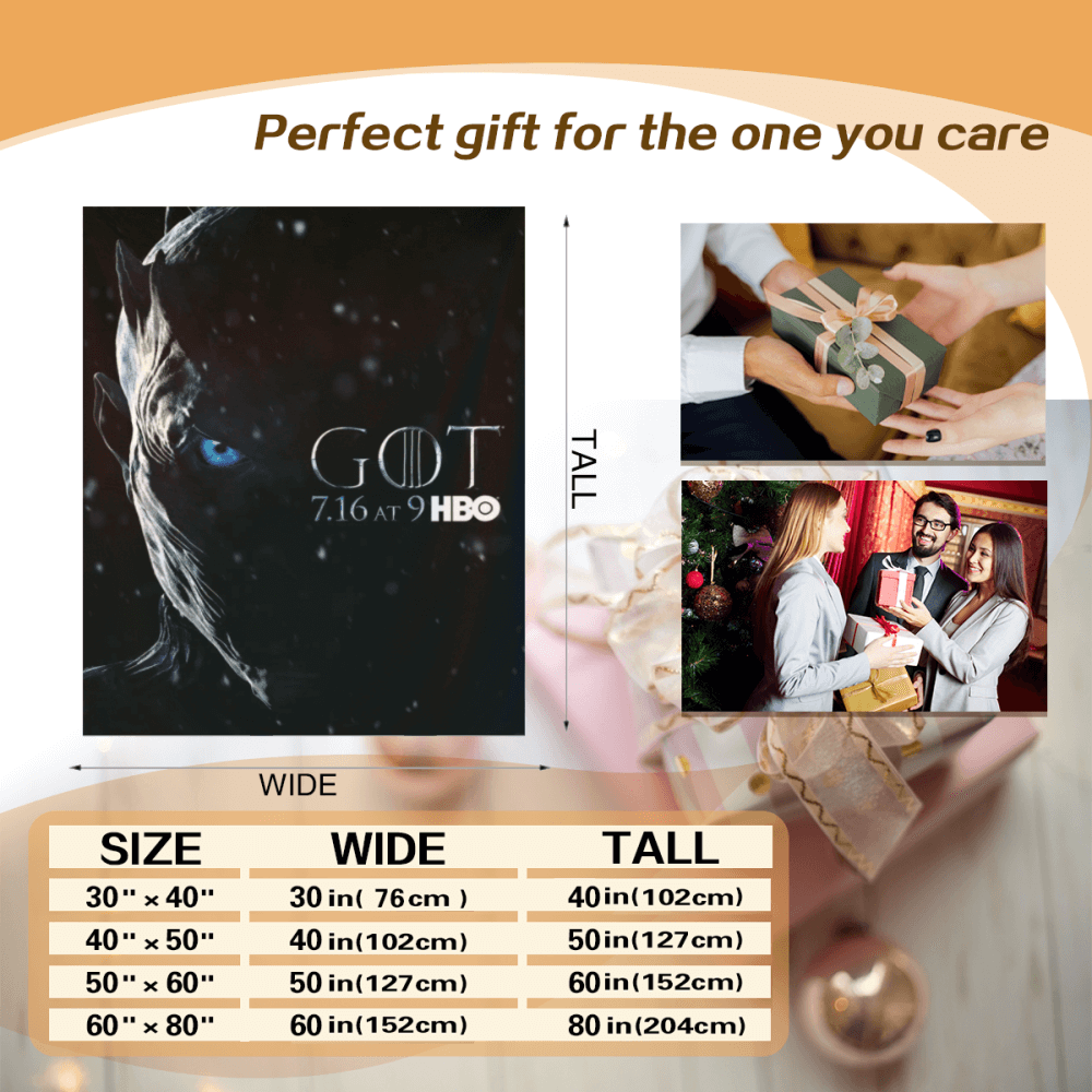 Game Of Thrones Ruber Fowl, Blanket, Soft And Cozy