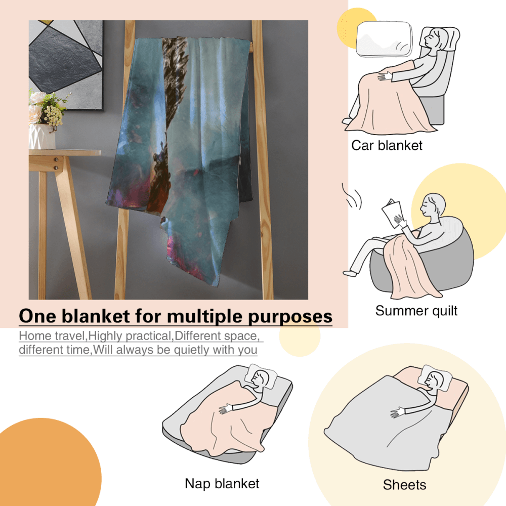 Game Of Thrones - Ten Years Have Finally Come To An End. Blanket, Soft And Comfortable