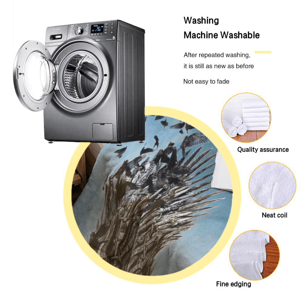 Game Of Thrones - Ten Years Have Finally Come To An End. Blanket, Soft And Comfortable