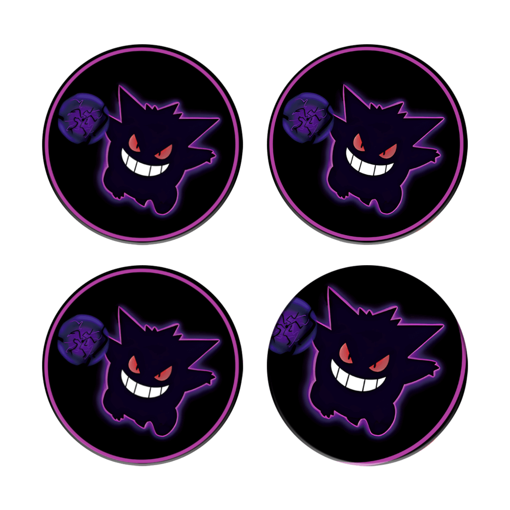 Pokémon Creative Design, Round Ceramic Coaster (Combination Set)