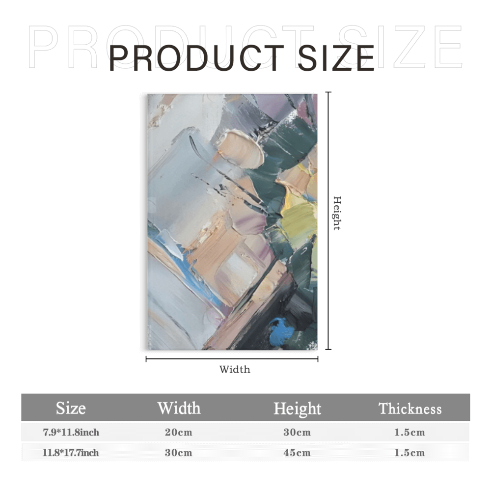 Oil Painting Style Creative Flowers,Triple Frameless Canvas Painting