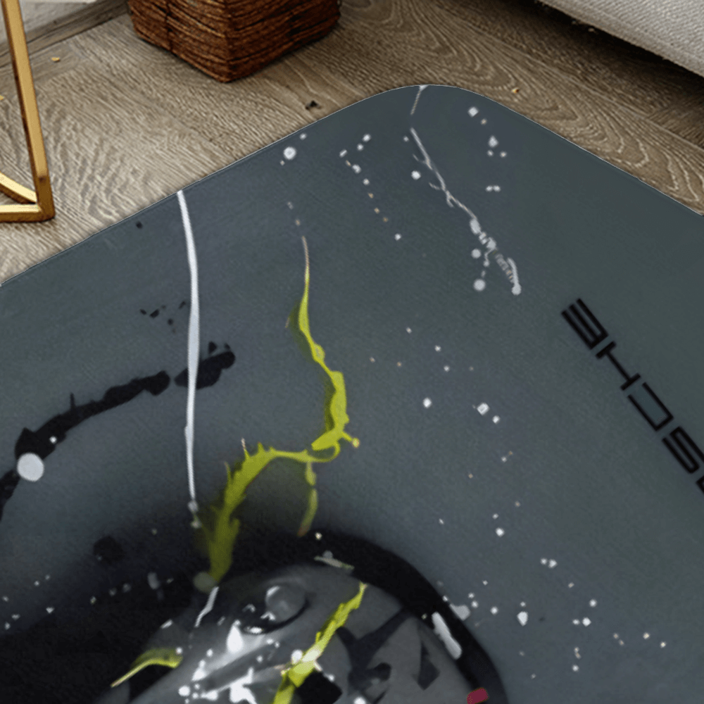 Car Creative Pattern, Rectangular Non-Slip Soft And Comfortable Floormat