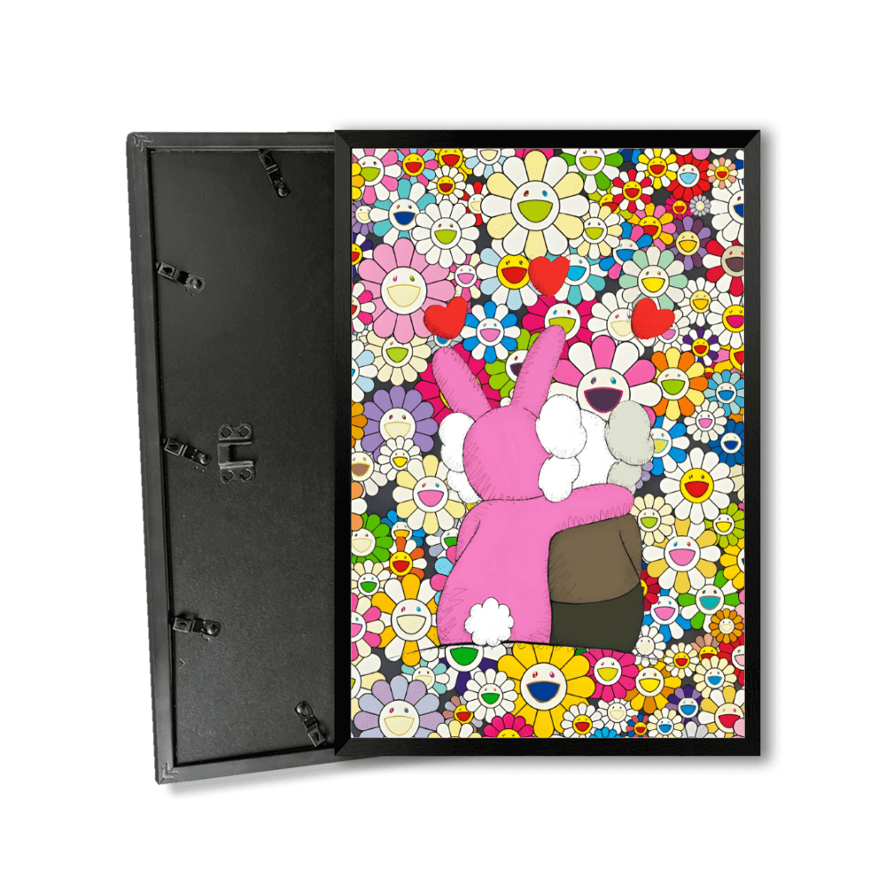 Sunflower Fashion Brand,Vertical Framed Simple Decorative Canvas Painting