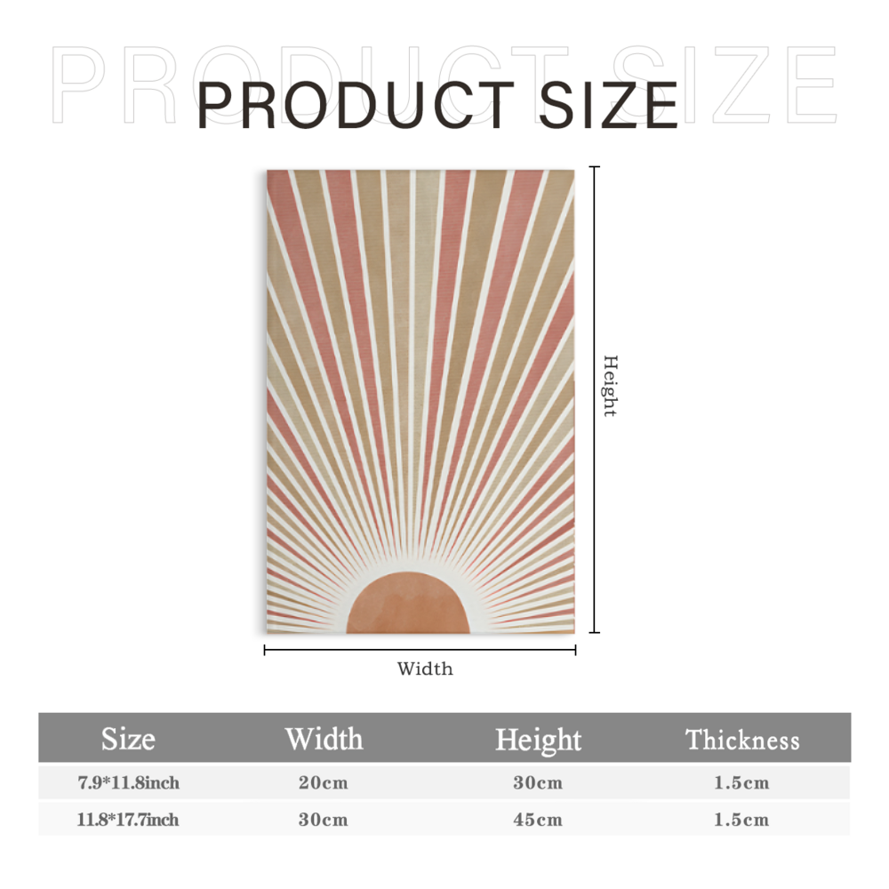 Modern Decorative Creative Design,Triple Frameless Canvas Painting