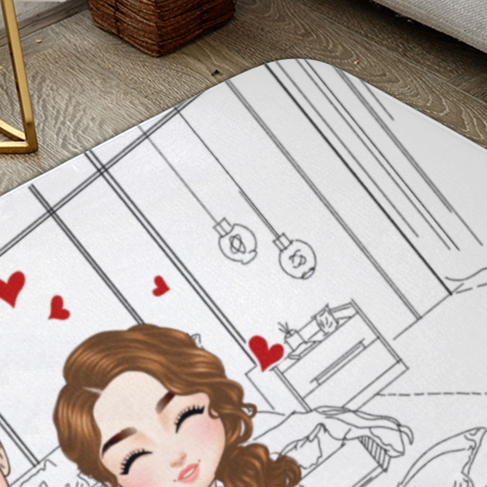 My Favorite Thing To Do Is You-Personalized Floormats-Gifts For Lovers